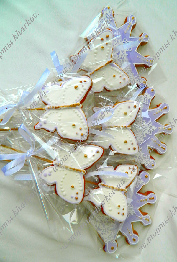 Пряники бабочки и капоны