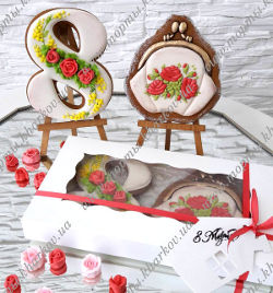 Пряники к 8 марта (2) Пряники к 8 марта (2)
