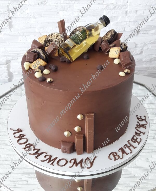 Торт для мужчины без мастики
