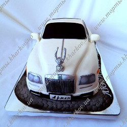 Торт Машина Rolls-Royce Wraith для мужчины Торт Машина Rolls-Royce Wraith для мужчины